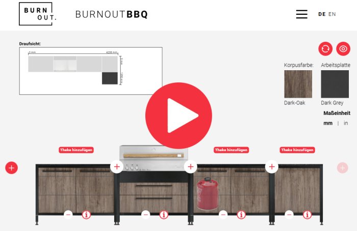 Direkt zum Burnout Kitchen Konfigurator Direkt zum Burnout Kitchen Konfigurator