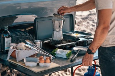 CADAC Gaskocher 2-Cook 3 Ideal als mobile Kochstelle - CADAC Camping Gaskocher 2-Cook