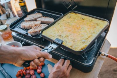 CADAC Gaskocher 2-Cook 3 mit Grillplatten CADAC Gaskocher 2-Cook - leicht, transportabel und vielseitig einsetzbar - auch als Grill