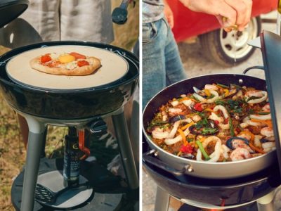 CADAC Carri Chef 40 mit Zubehör - Paellapfanne & Pizzastein Pro CADAC Carri Chef 40 mit Zubehör - Paellapfanne & Pizzastein Pro