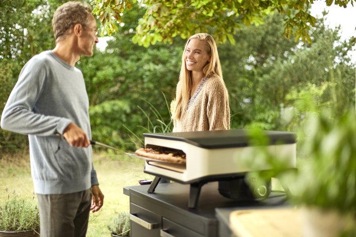 Pizza aus dem COZZE Elektro Pizzaofen