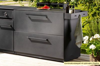 COZZE Elements Outdoor Küche mit Zubehör