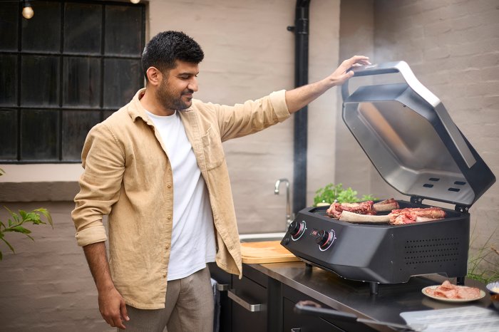 COZZE Outdoorküche mit Elektrogrill