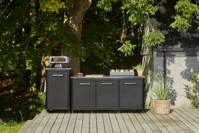 COZZE Outdoorküche mit Pizzaofen