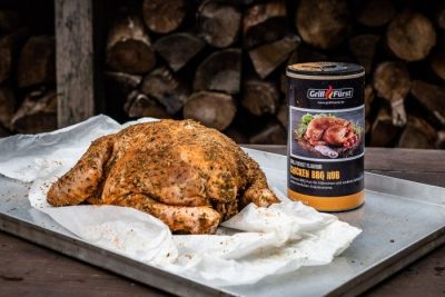 Grillfürst Chicken BBQ Rubs Für jedes Grillgut ein passender Rub - zum Beispiel Grillfürst Chicken BBQ Rub für leckere Grillhähnchen