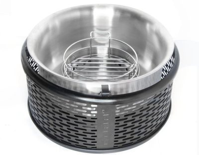 Cobb Holzkohlegrill Pro Black mit Edelstahl Innenschale & Brikettkorb