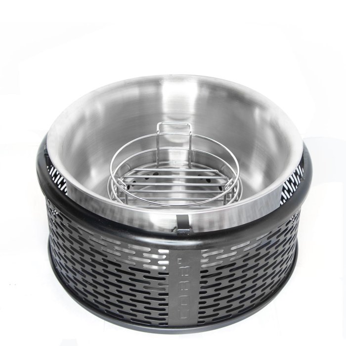 Der Aufbau des Cobb Grill Pro Black Holzkohlegrills