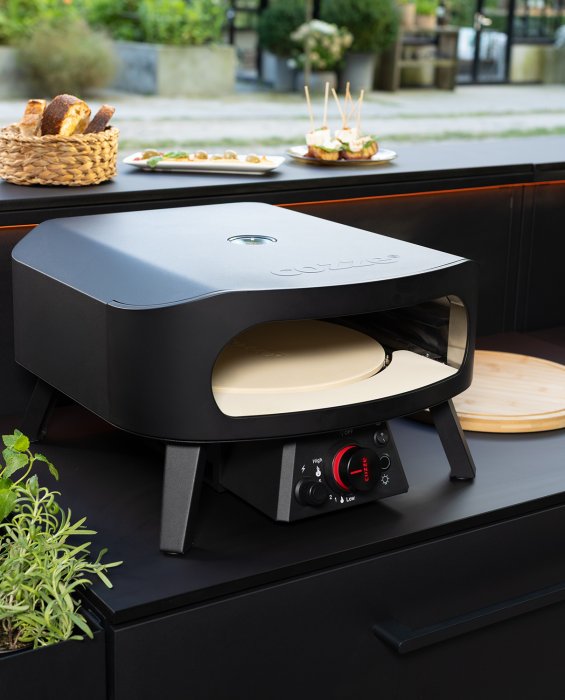 COZZE Gas Pizzaofen CLASSIC 34 cm Black Edition