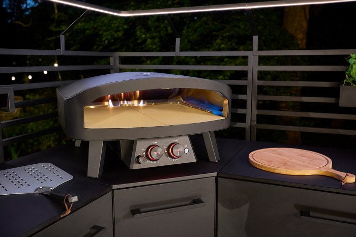 COZZE Gas Pizzaofen CLASSIC 60 cm Black Edition