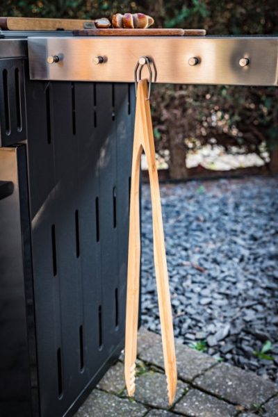 Lange Grillzange aus Holz Lange Grillzange aus Holz