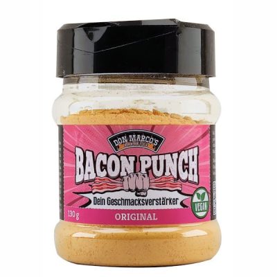 "Don Marcos Bacon Punch Würzmischung" "Don Marcos BBQ Bacon Punch Original mit sattem Bacongeschmack - VEGAN