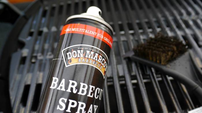 Don Marco´s Barbecue Spray / Gusseisen Plegespray / 300 ml