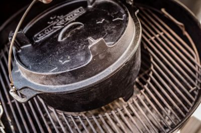 DO9 als Weber GBS Zubehör Das Gourmet Barbecue System Weber GBS ist kompatibel mit dem Grillfürst Dutch Oven DO9