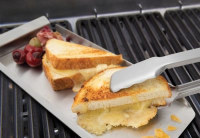 Grillzange Edelstahl mit robustem Kopf Grillzange Edelstahl mit robustem Kopf