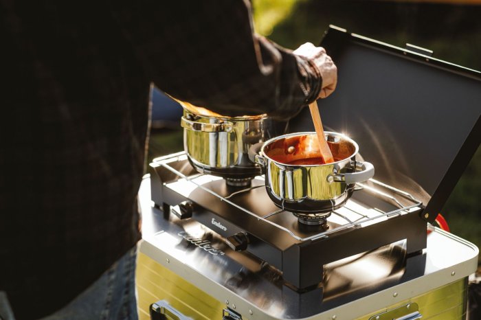 Enders Campingkocher Dalgety Black 2 - 2-flammig