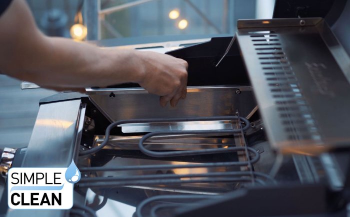 Enders eFlow Pro 2 Turbo Elektrogrill mit Simple Clean