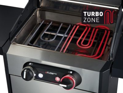 Leistungsstarke Turbo Zone bei den Enders Elektrogrills
