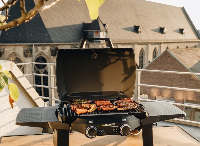 Enders eUrban Pro 2 Turbo Elektrogrill mit Gussrost
