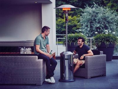 Enders Gas Heizstrahler Elegance mit ECO Plus Brenner Enders Gas Heizstrahler mit extra effizienten, sparsamen ECO Brennern