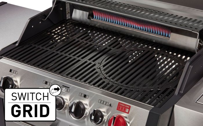 Enders Gasgrill Monroe Pro 4 SIK Turbo mit Gusseisenrost