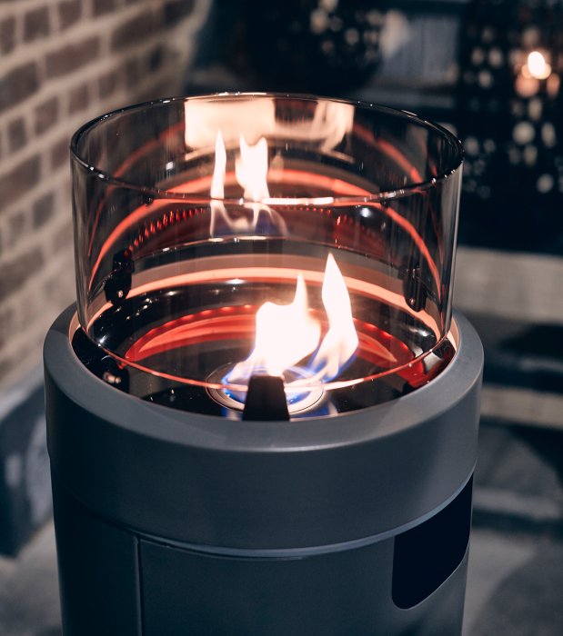 Enders Nova Gas Terrassenfeuer mit LED Beleuchtung Enders Nova Gas Terrassenfeuer mit LED Beleuchtung