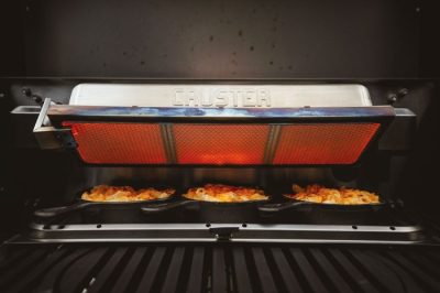 Einzigartiger CRUSTER Backburner bei den Enders UNIQ Gasgrill