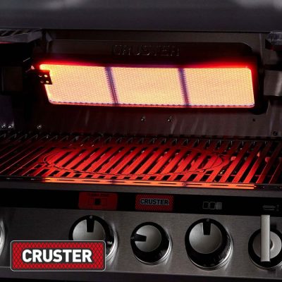 Einzigartiges Feature bei der Enders Gasgrill Serie Uniq Pro - Cruster Backburner