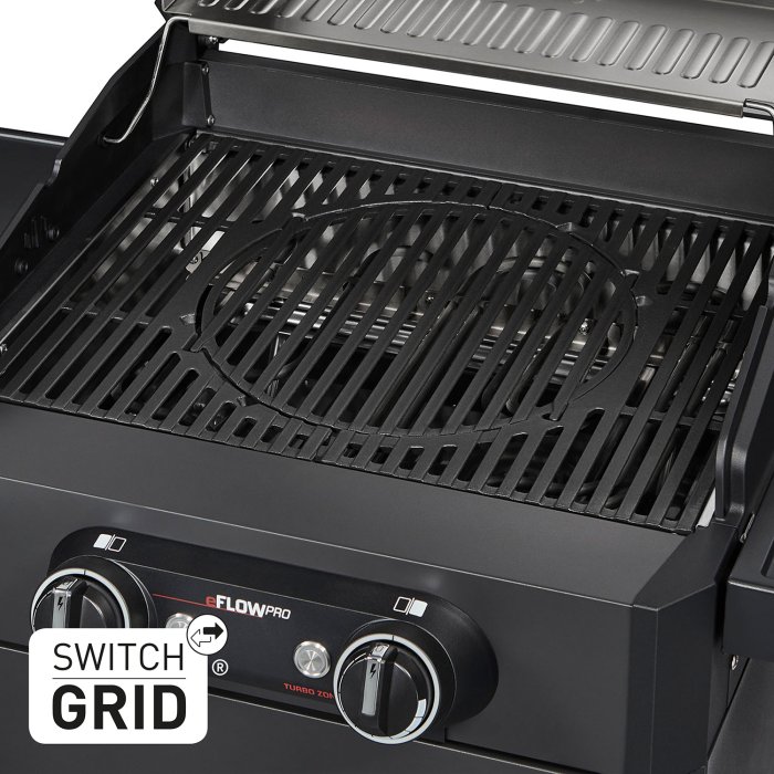 Switch Grid Grillrost beim Enders eFlow Pro 2 Turbo Elektrogrill für maximale Flexibilität Switch Grid Grillrost beim Enders eFlow Pro 2 Turbo Elektrogrill für maximale Flexibilität