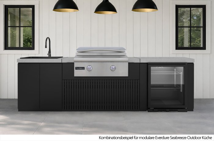 Kombinationsbeispiel Everdure Seebreeze Outdoor-Küche mit Blaze LTE+ Griddle