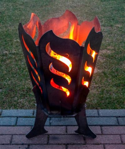 Wunderschöne Lichtspiele mit den Feuerkörben von SvenskaV