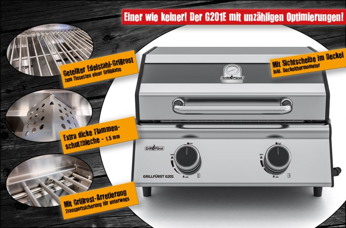 Grillfürst Wohnmobilgrill mit vielen Optimierungen