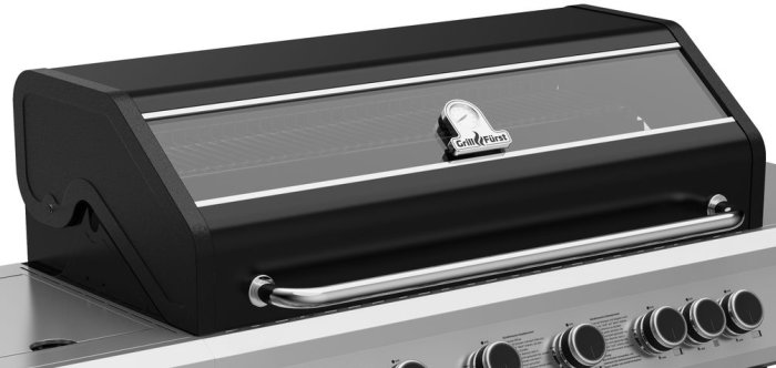 Grillfürst Gasgrill G620E mit Sichtscheibe
