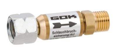 GOK Schlauchbruchsicherung Für mehr Sicherheit beim Gasgrillen - Schlauchbruchsicherung
