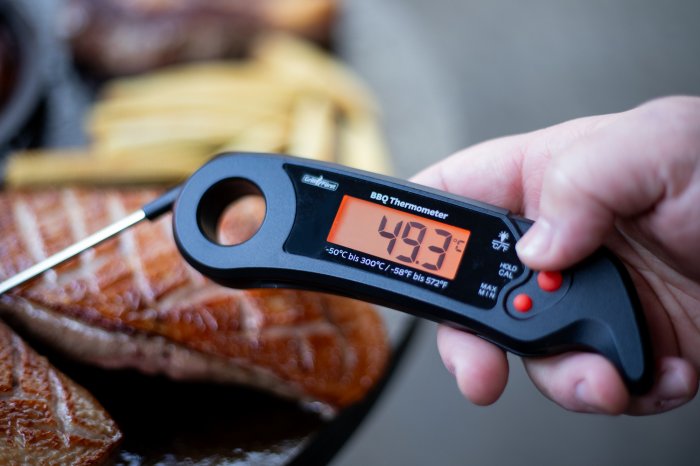 Grillfürst Einstechthermometer mit großem Display