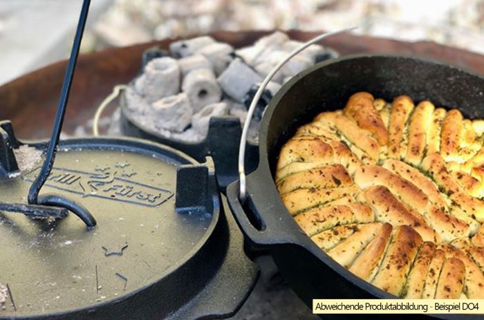 Grillfürst Dutch Oven zum Brot backen