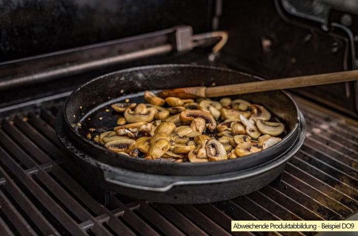 Grillfürst Dutch Oven Deckel als Grillpfanne