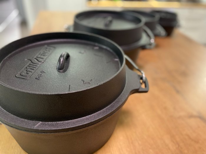 Grillfürst Dutch Oven ohne Füsse DO9
