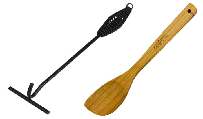 Grillfürst Dutch Oven Deckelheber und Bambus Kochlöffel