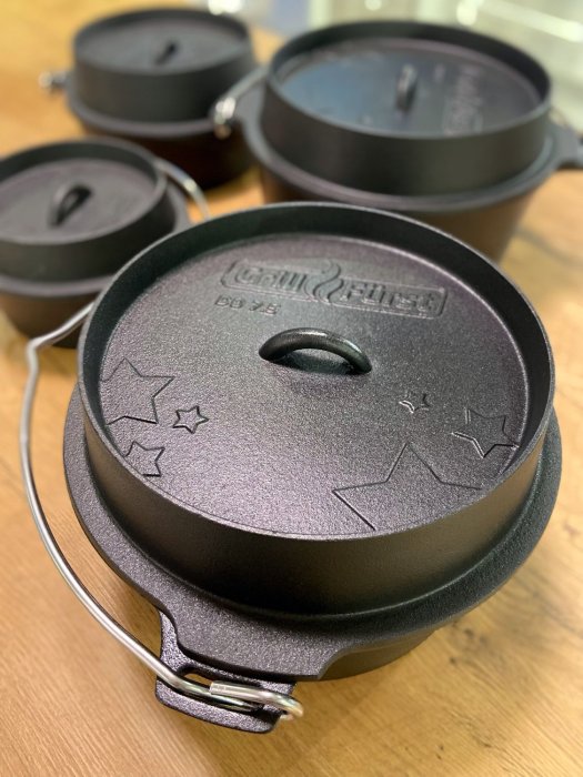 Grillfürst Dutch Oven ohne Füsse DO7,5