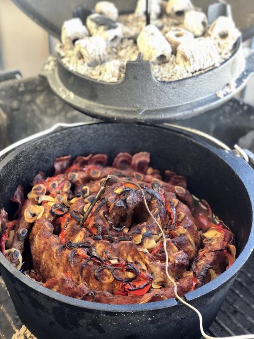 Grillfürst Dutch Oven mit Rippchen