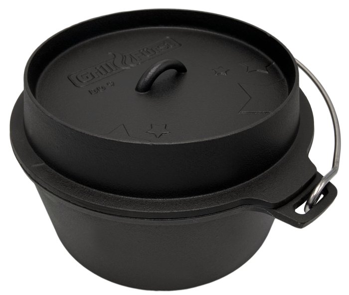 Grillfürst Dutch Oven DO9 ohne Füsse