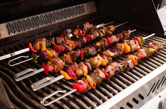 Grillfürst Edelstahl Spieße 6er Set