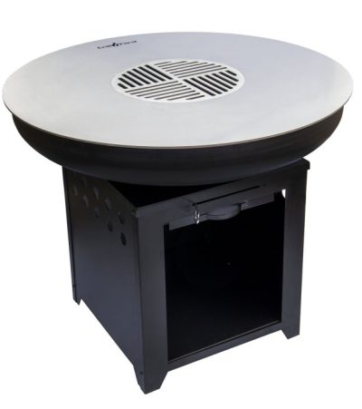 Grillfürst Feuerplatten Grill mit Edelstahl Grillplatte Grillfürst Feuerplatten Grill mit Edelstahl Grillplatte