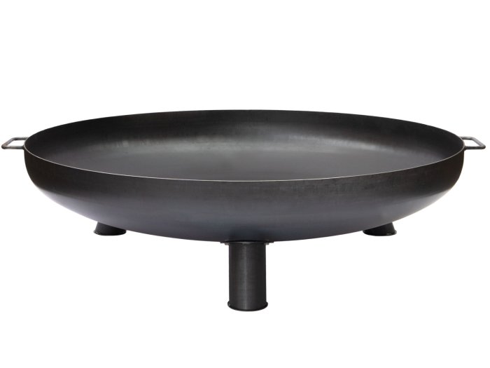 Grillfürst Feuerschale aus Stahl 100 cm Durchmesser für den Garten und die Terrasse