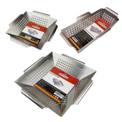 Grillfürst Gemüsekörbe aus Edelstahl