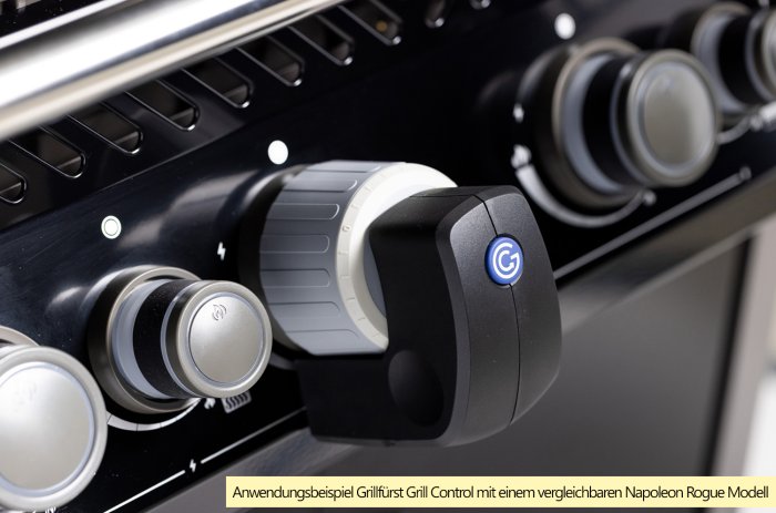 Napoleon Rogue mit Grillfürst Grill Control