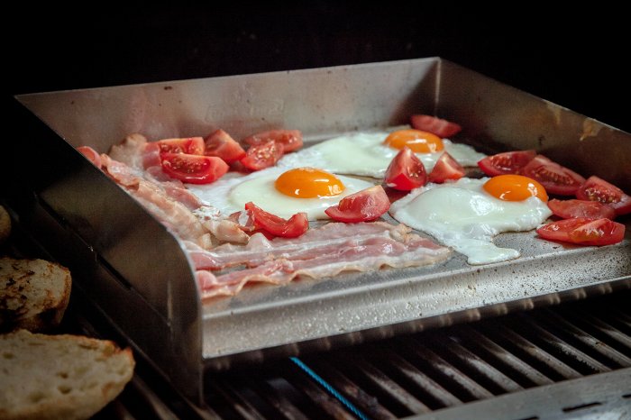 Grillfürst Edelstahl Plancha und Teppanyaki Grill