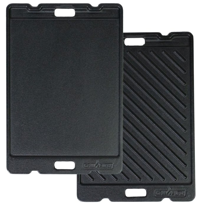 Grillfürst Grillplatte Gusseisen für G201 Campinggrill und Wohnmobilgrill