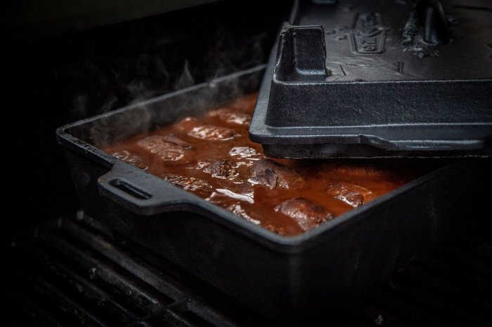 Grillfürst Dutch Oven Kastenform für Rouladen