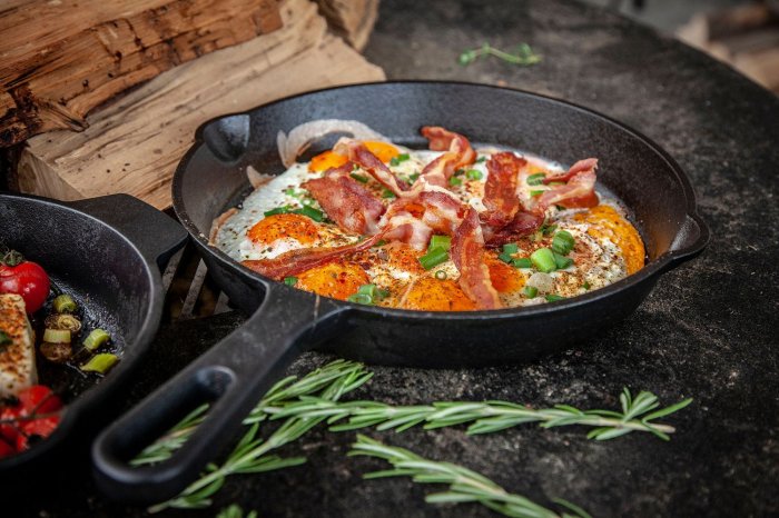 Grillfürst Gusseisenpfanne mit Stielgriff 30 cm